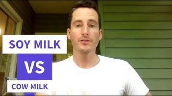 'Video thumbnail for SOY Milk vs COW Milk (Dairy) - (Why Soy Milk is a BETTER Option)'