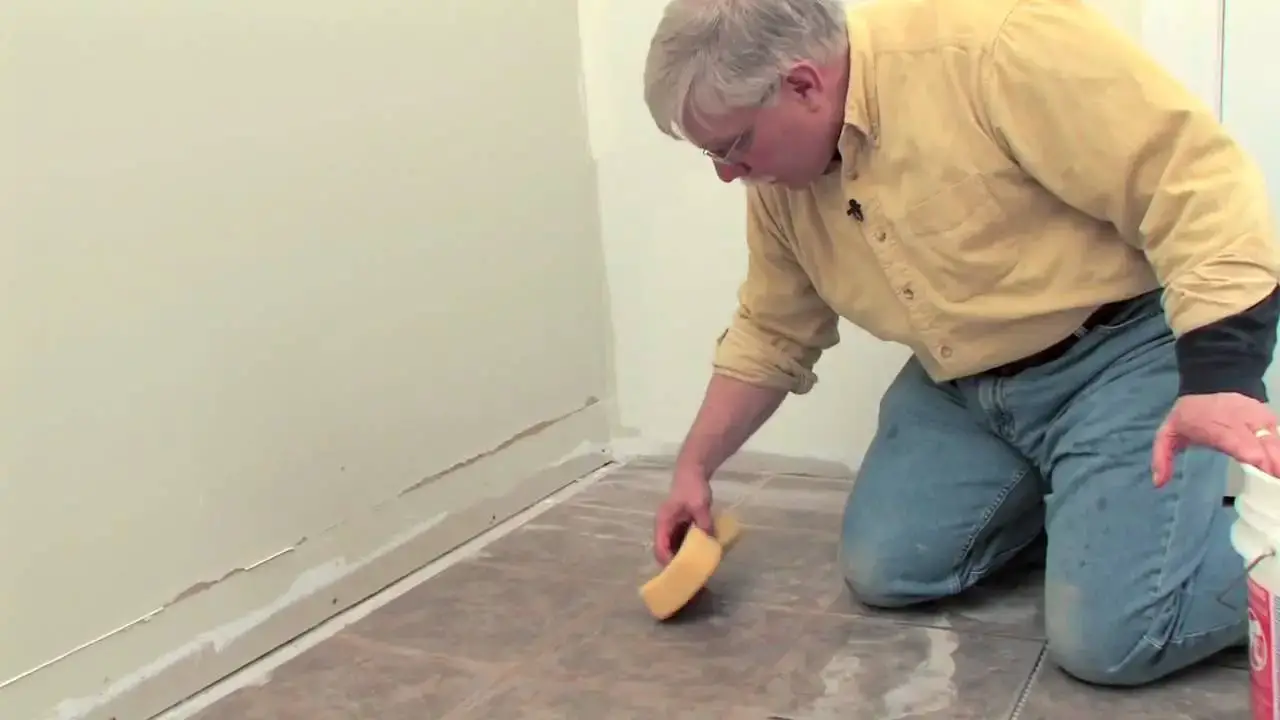 'Video thumbnail for How to Floor Grout Video 4 of 4'