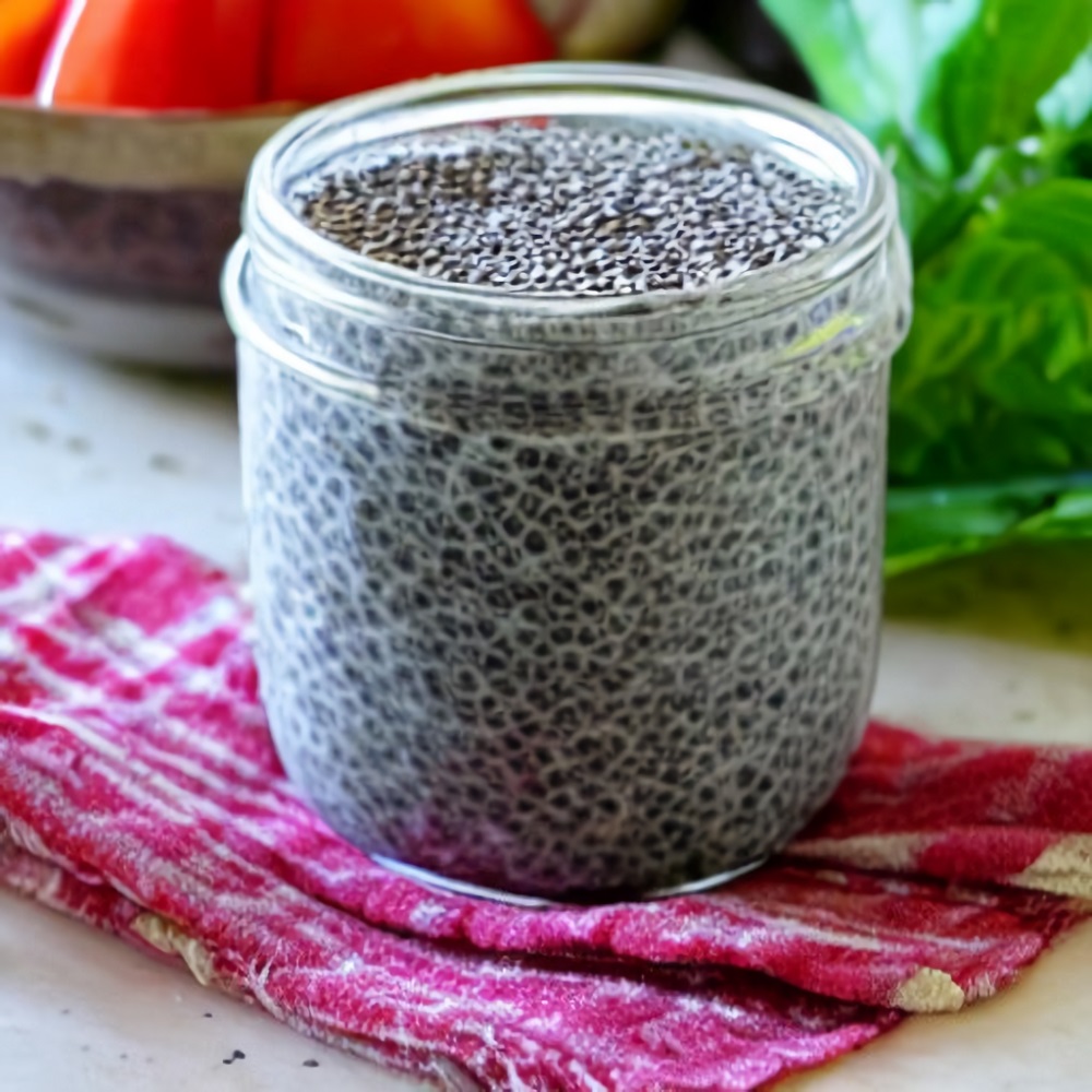 Chia Pudding with Soy Milk
