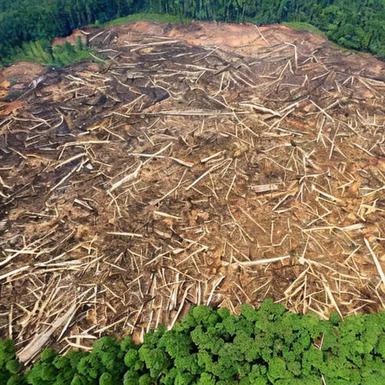 deforestation from logging