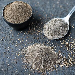 ground chia seeds and whole chia seeds
