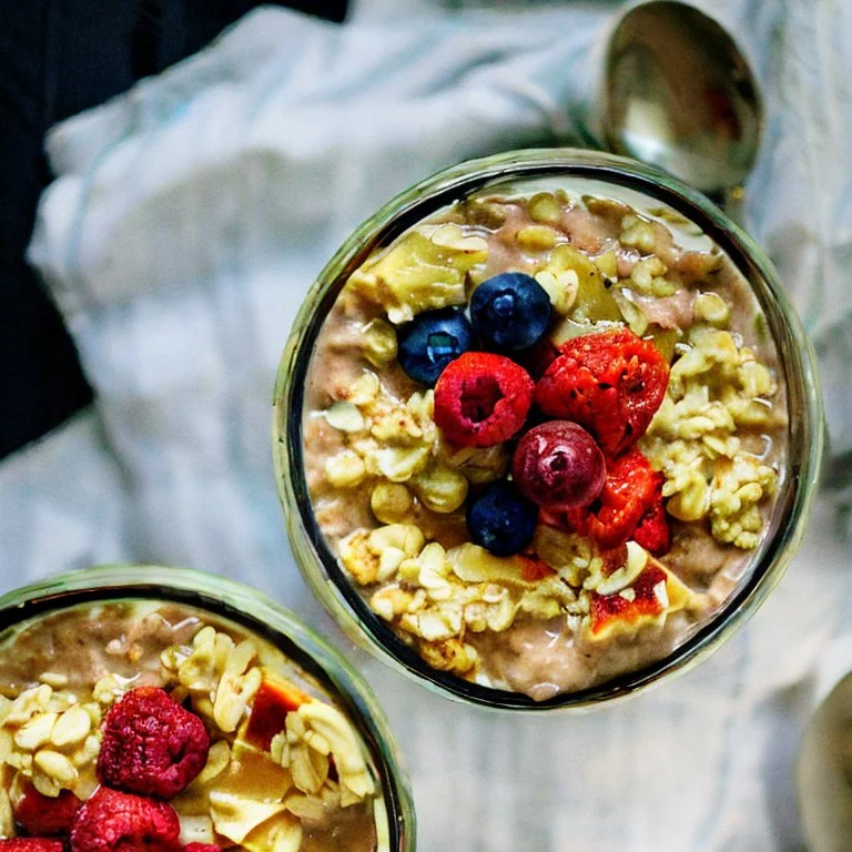 Overnight Oats without chia seeds or yogurt