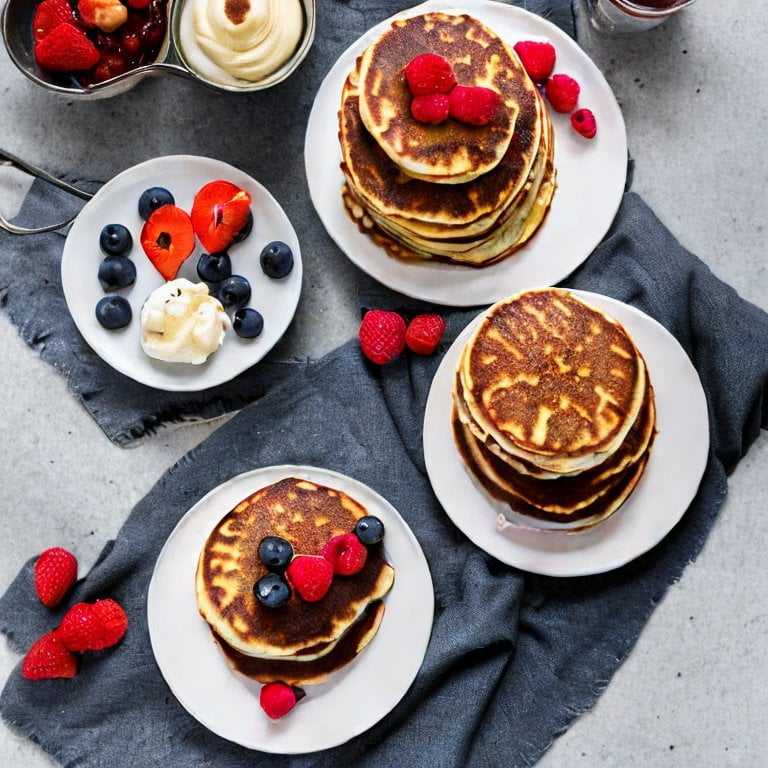 Vegan Chia Seed Pancakes