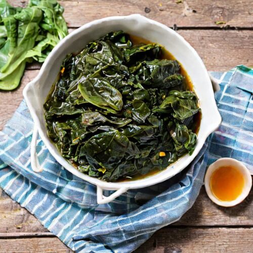 Collard Greens IndianStyle Recipe